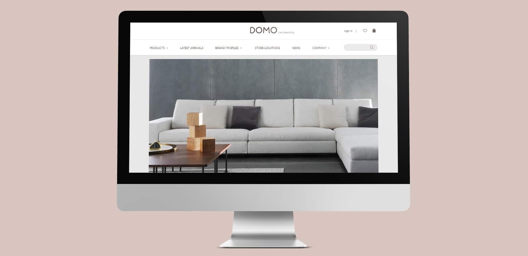 Domo Furniture Website