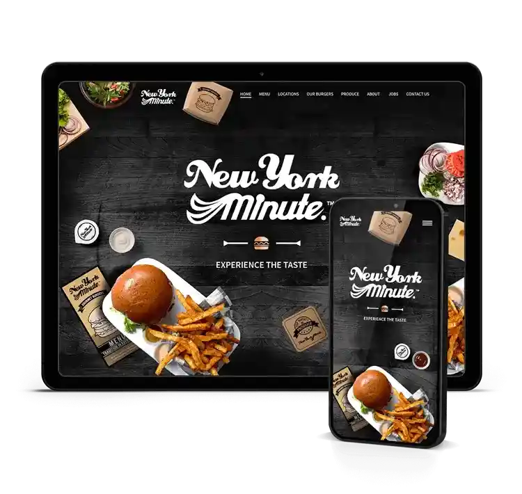 Award Winning Web Design for New York Minute