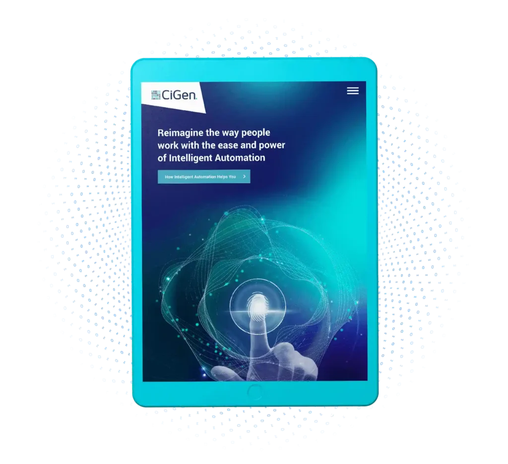 CiGen AI Website Design