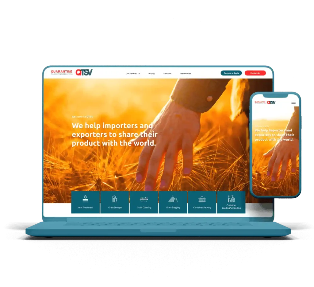 QITV Website Design